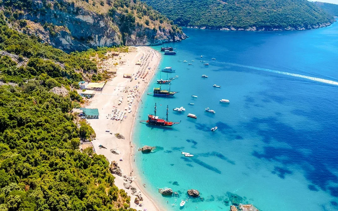 From Saranda: Albanian Ionian Sea Boat Tour Image 1