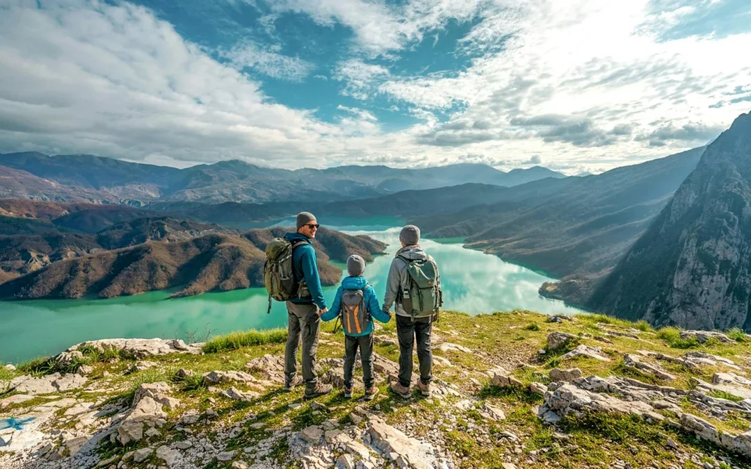 From Tirana: Bovilla Lake & Gamti Mountain Hiking Day Trip by Minivan Image 1