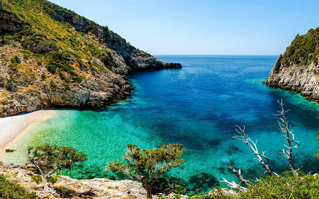 From Vlore: Haxhi Ali Cave, Dafina Bay & Karaburun Peninsula Speedboat Tour Image 1