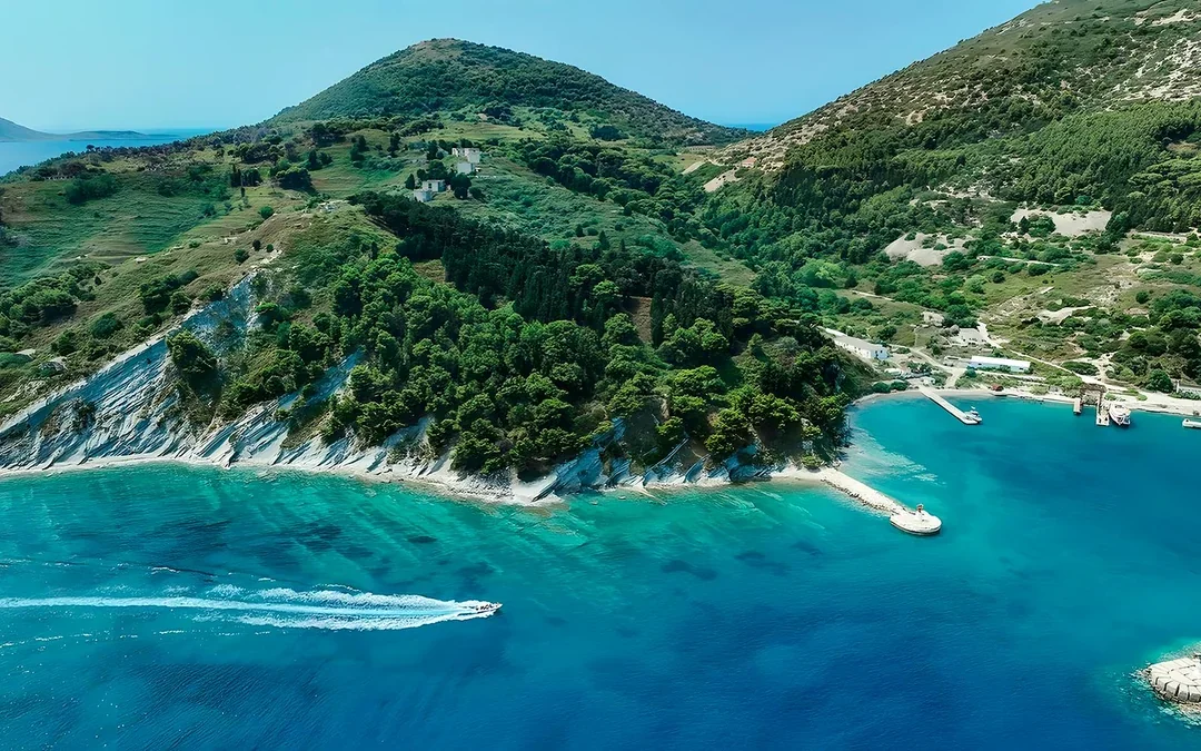 From Vlore: Sazan Island, Haxhi Ali Cave & Karaburun Peninsula Pirate Ship Tour Image 2
