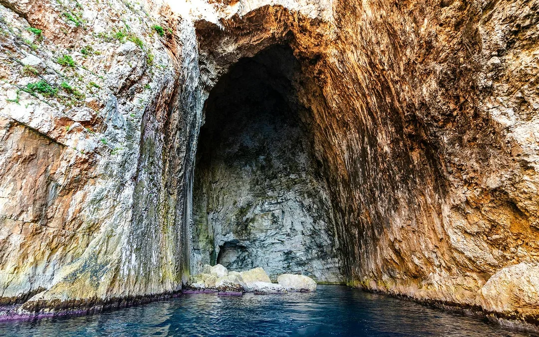 From Vlore: Sazan Island, Haxhi Ali Cave & Karaburun Peninsula Pirate Ship Tour Image 3