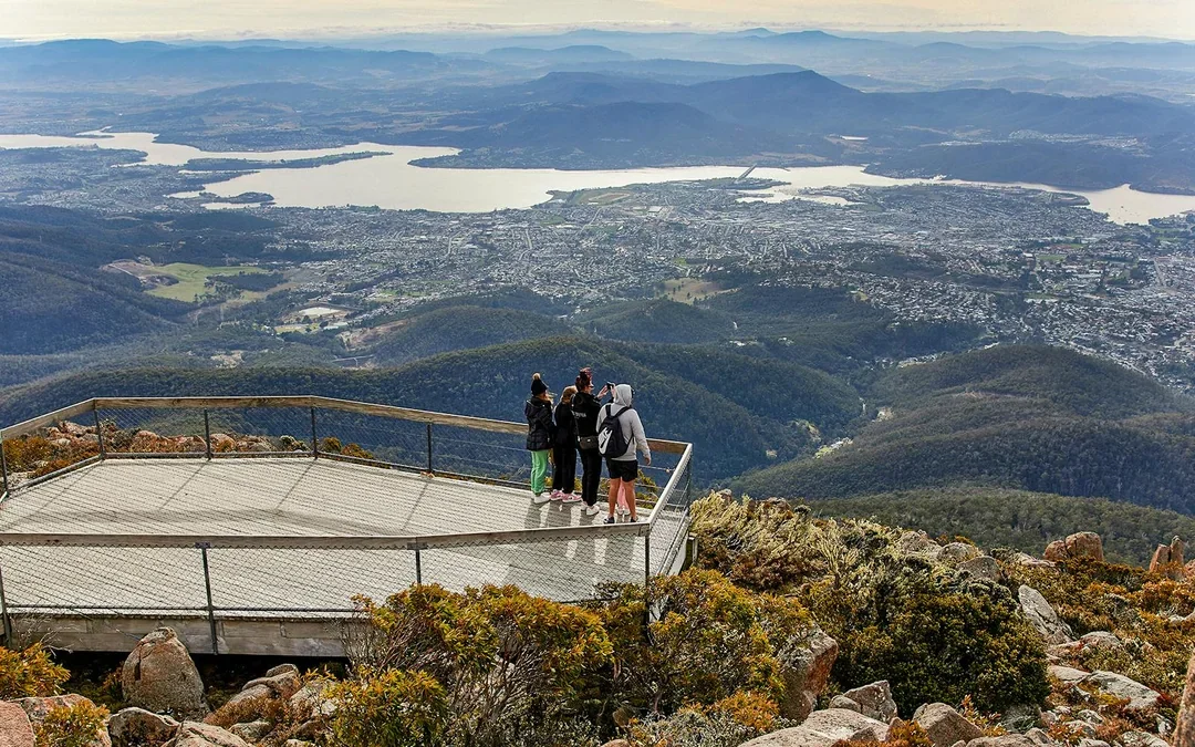 Full-Day Guided Tour of Mt Wellington with Tickets to MONA Image 1