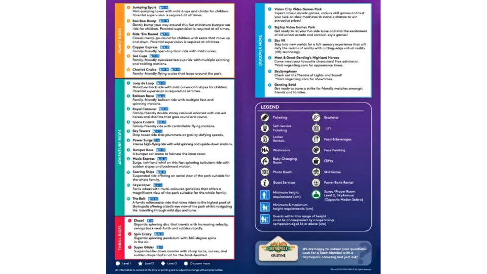Genting Skytropolis Indoor Theme Park Admission Ticket | Genting Highlands | Pahang, Malaysia