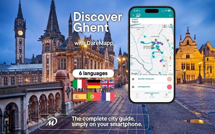 Ghent Self-Guided Walking Tour on Mobile App Image 7