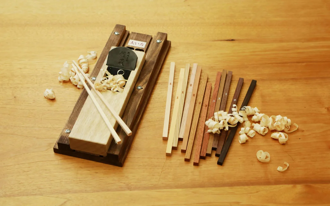 Ginza Chopstick-Making Workshop: Craft Your Own from 5 Types of Japanese Woods Image 3