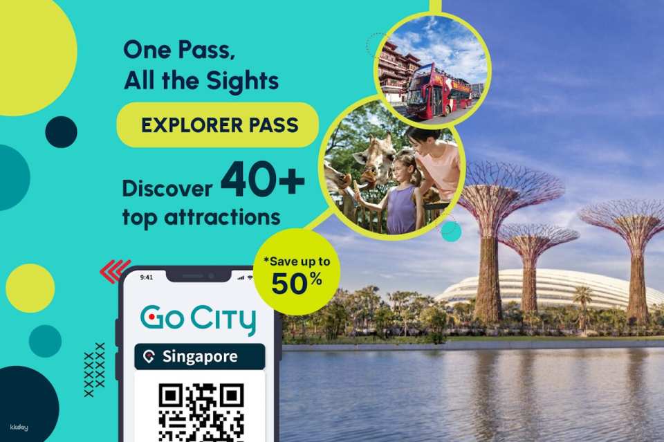 Go City: Singapore Explorer Pass (Includes entry to Gardens by The Bay and Singapore Zoo)