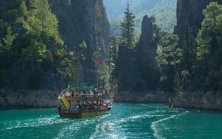 Green Canyon Boat Tour from Alanya – All Inclusive Hotel Pickup Image 1