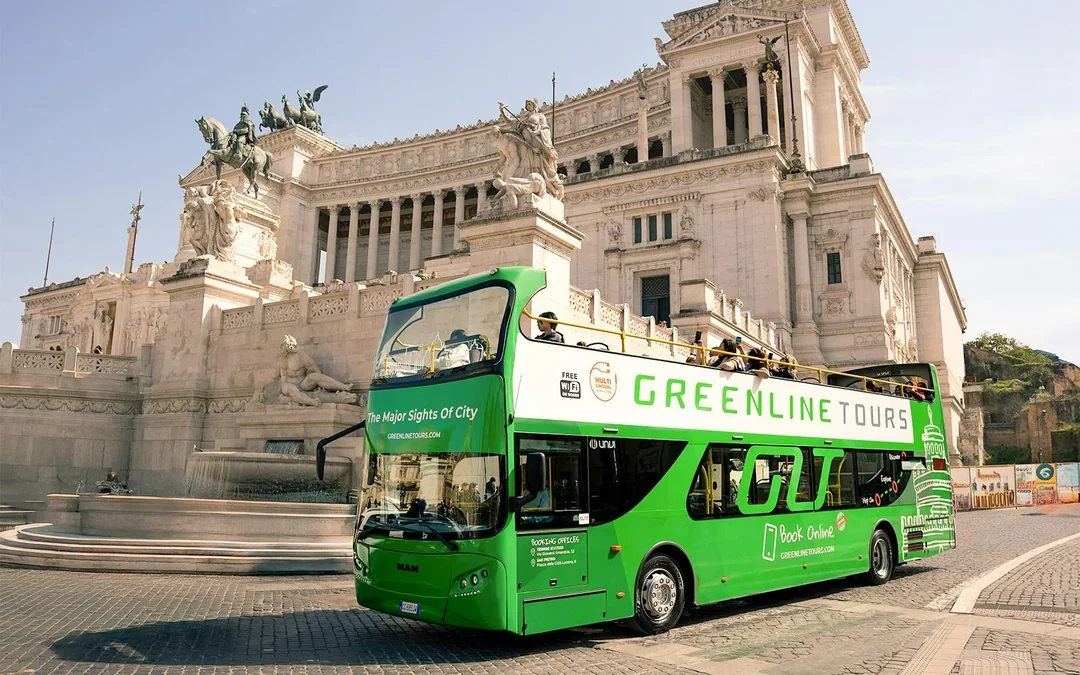 Green Line: Rome Hop-on Hop-off Bus Tour Image 1