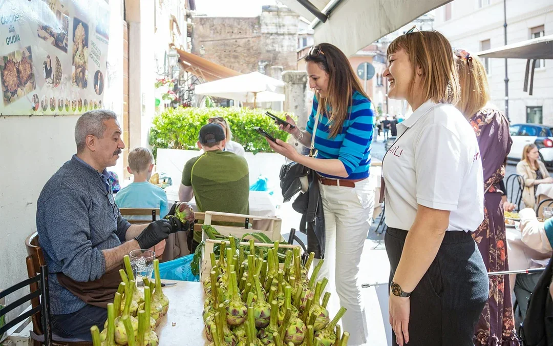 Guided Street Food Tour in Campo de'Fiori & Ghetto Image 3