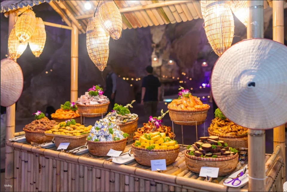 Ha Long Bay, Northern Vietnam | Dragon Soars Over Bi Zhu Cave (Pearl Cave) | Immersive Live Performance & Exquisite Culinary Feast