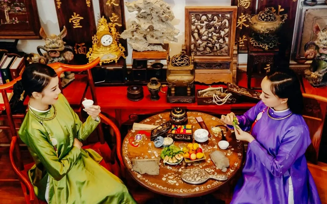 Hue Private Tea Ceremony, Thien Mu Pagoda Visit and Paper Flower Workshop Image 1
