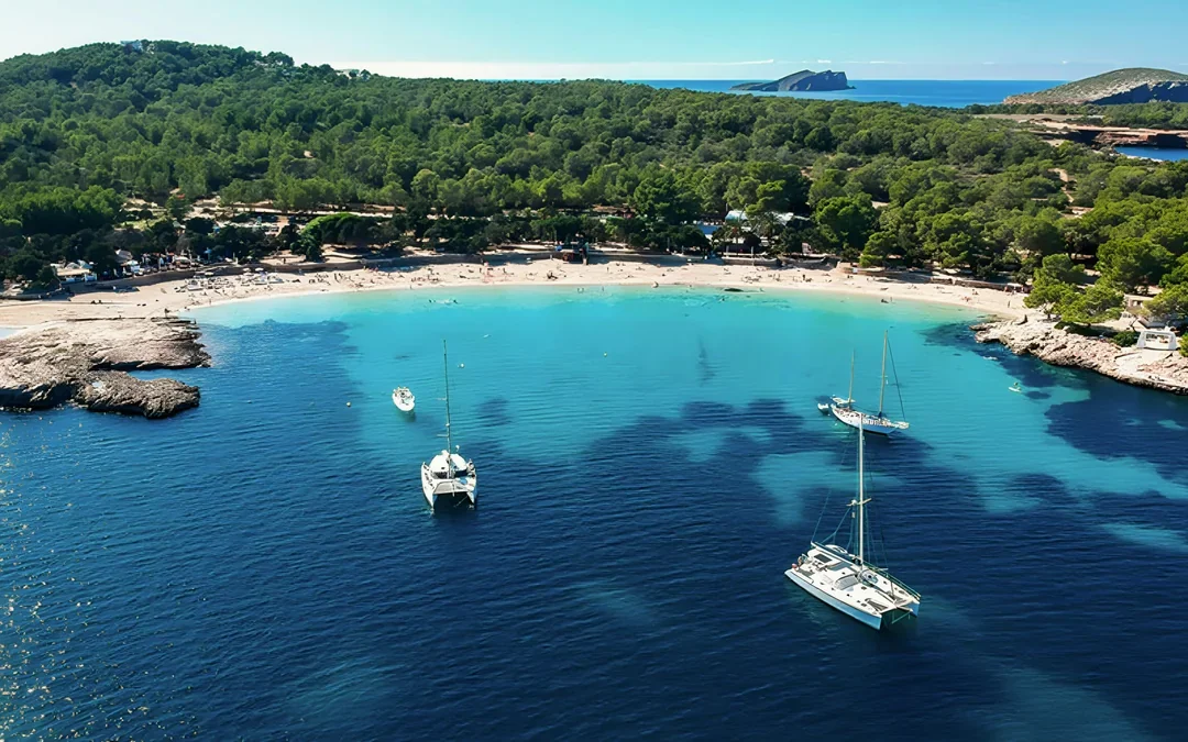 Ibiza Sunset Beach-Hopper Cruise with Water Sports and Unlimited Drinks Image 2