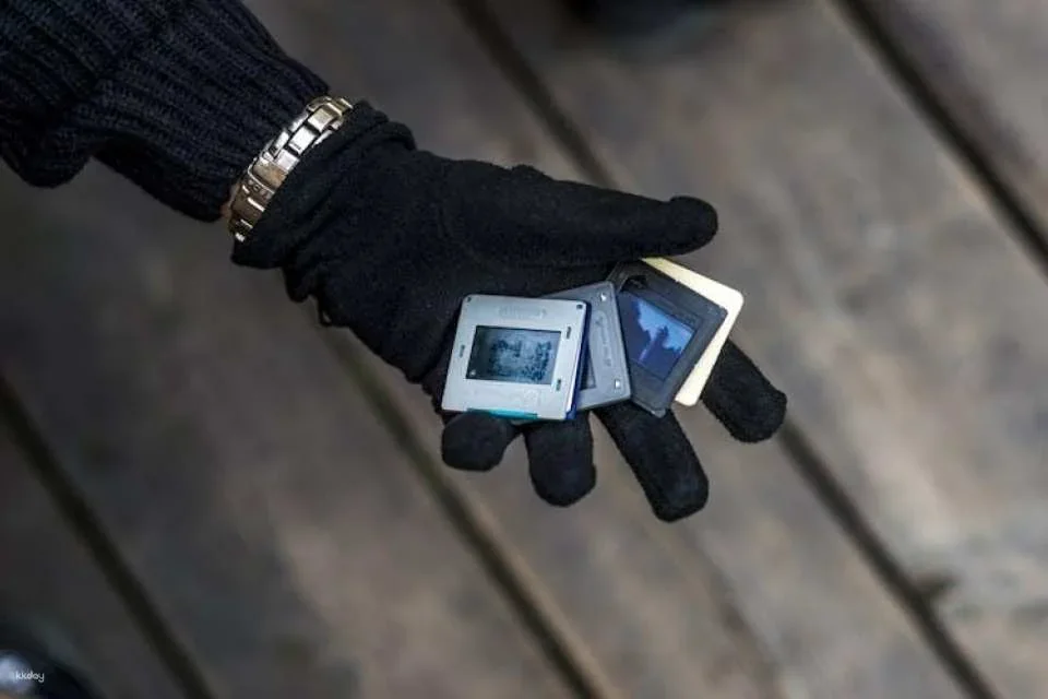Interactive spy-themed city game with host-guide in Gdańsk Old Town