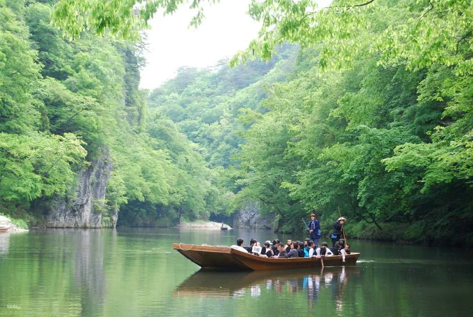 Iwate Geibi Gorge｜Cruise tour Local specialties set or winter limited hot pot set