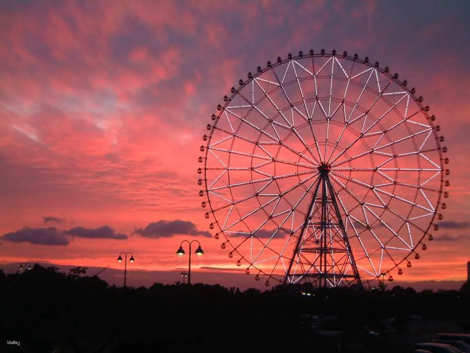 Japan|Kasai Rinkai Park・Diamond and Flower Ferris Wheel|E-Ticket
