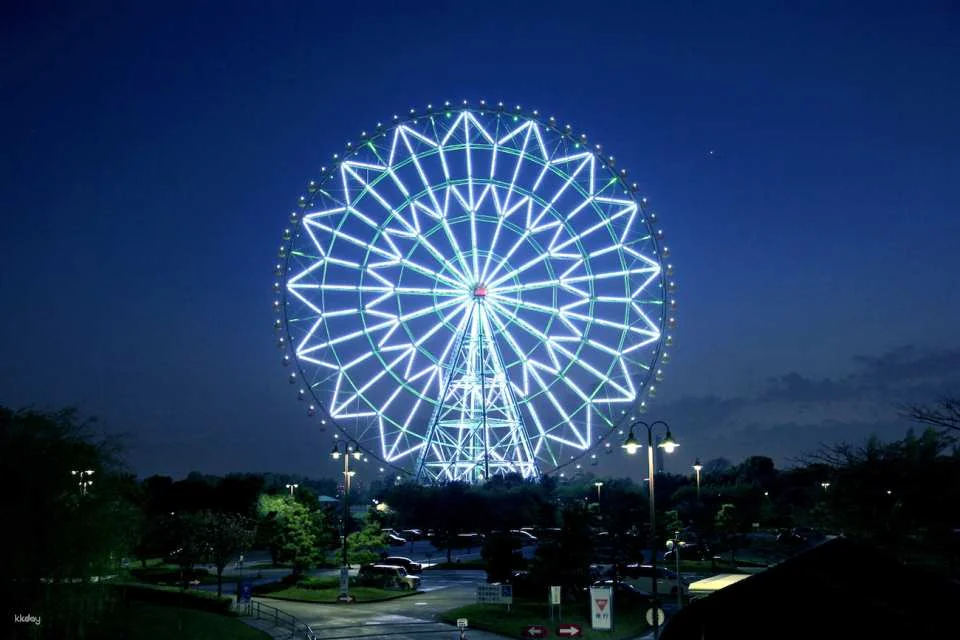 Japan|Kasai Rinkai Park・Diamond and Flower Ferris Wheel|E-Ticket