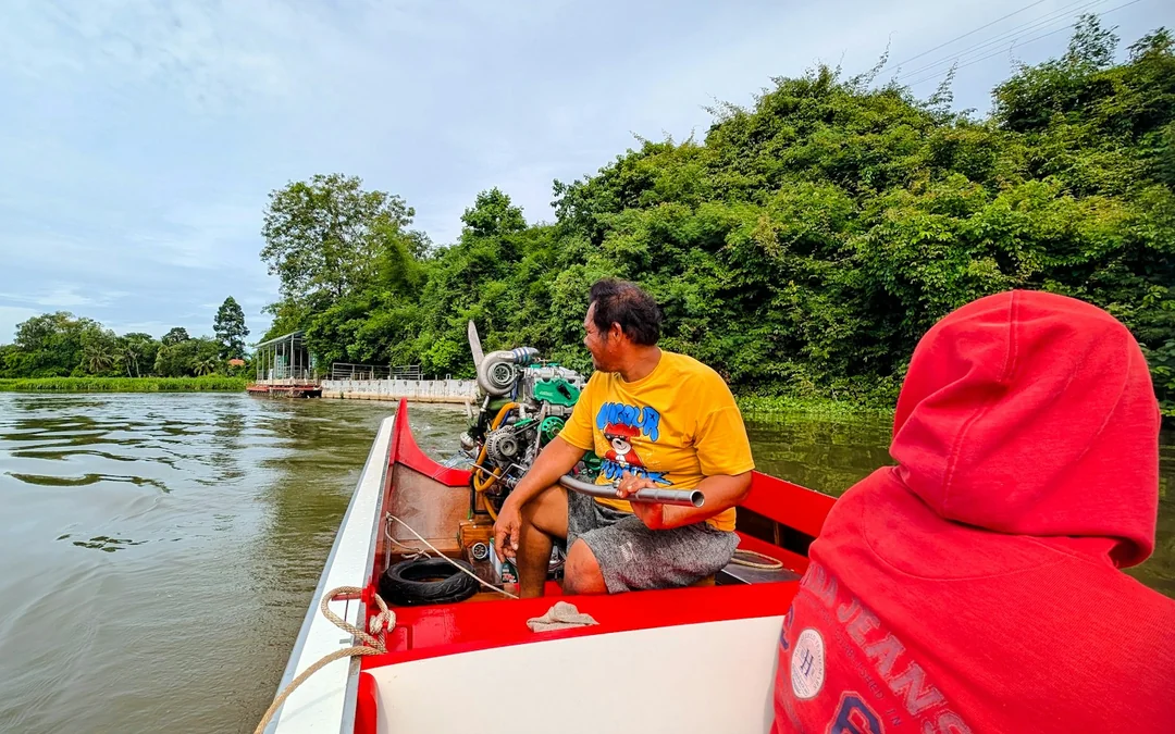 Kanchanaburi: River Kwai Private Longtail Boat Cruise Image 12
