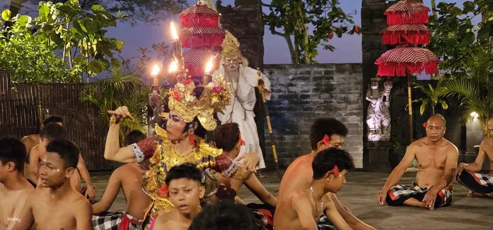 Kecak and Fire Dance in Tanah Lot Temple