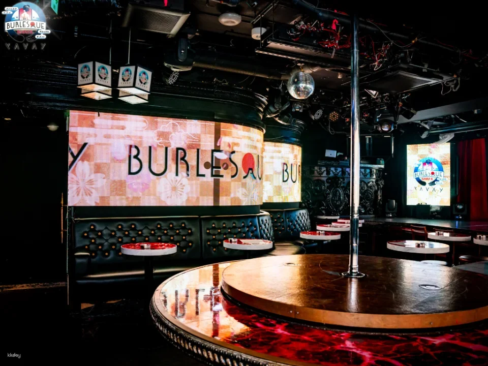 Tickets for Burlesque annex YAVAY nightlife show in Roppongi, Tokyo, Japan.