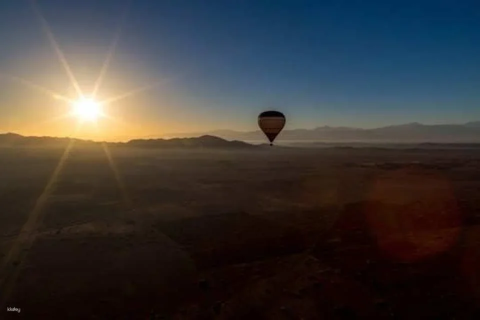 Turkish sunrise hot air balloon ride over Aspendos