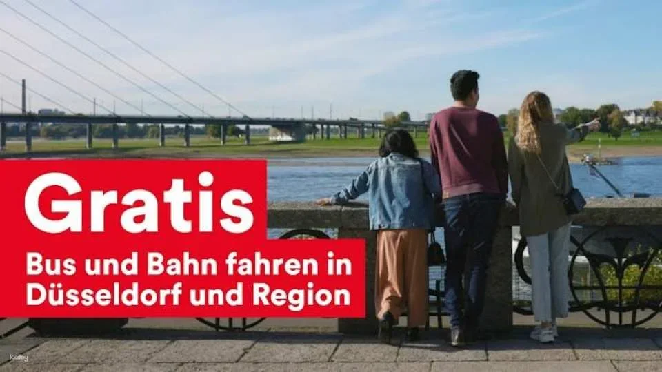 DüsseldorfCard Plus with public transport for 48, 72 or 96 hours
