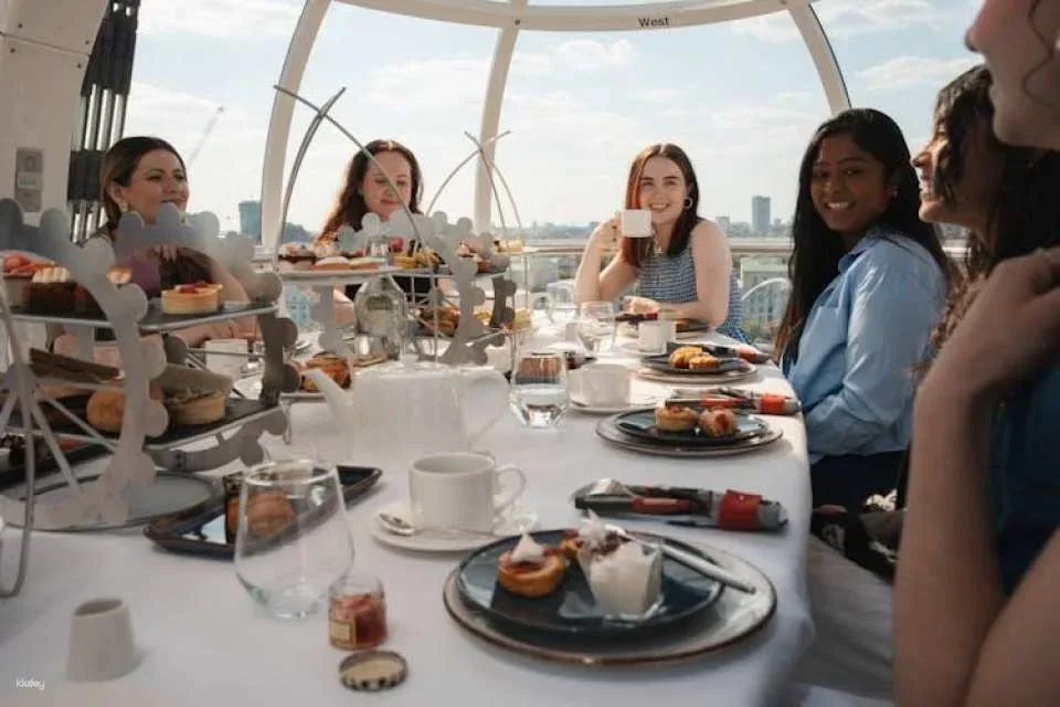 London Eye afternoon tea experience