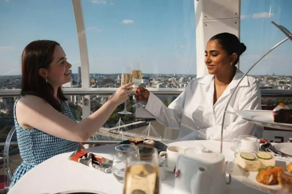 London Eye afternoon tea experience