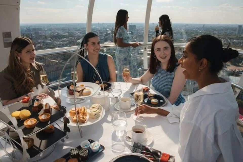 London Eye afternoon tea experience