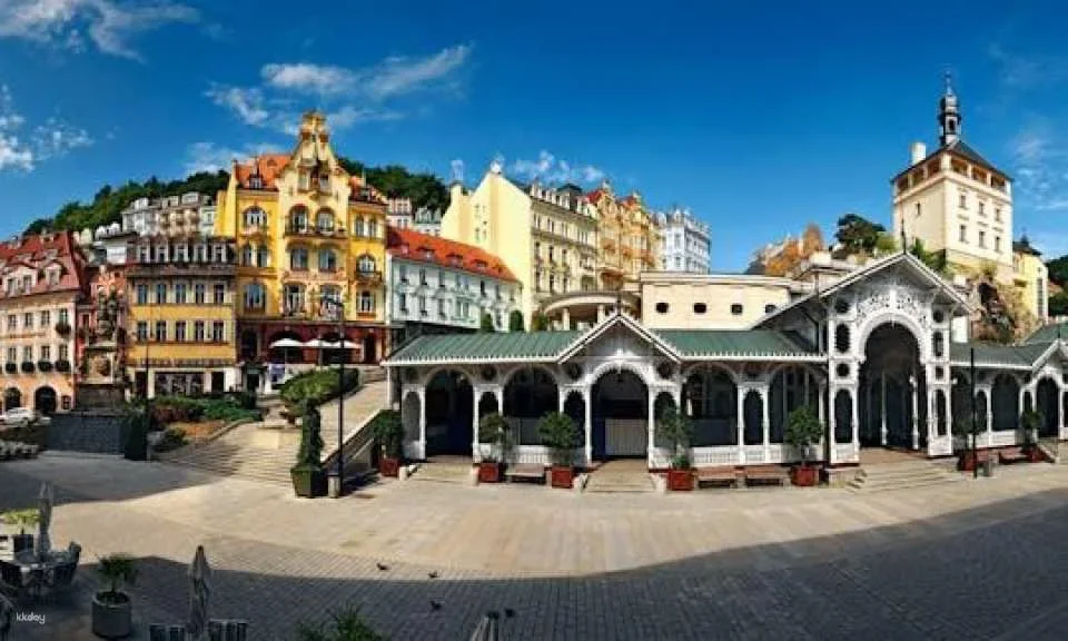 Guided day trip to Karlovy Vary spa town from Prague
