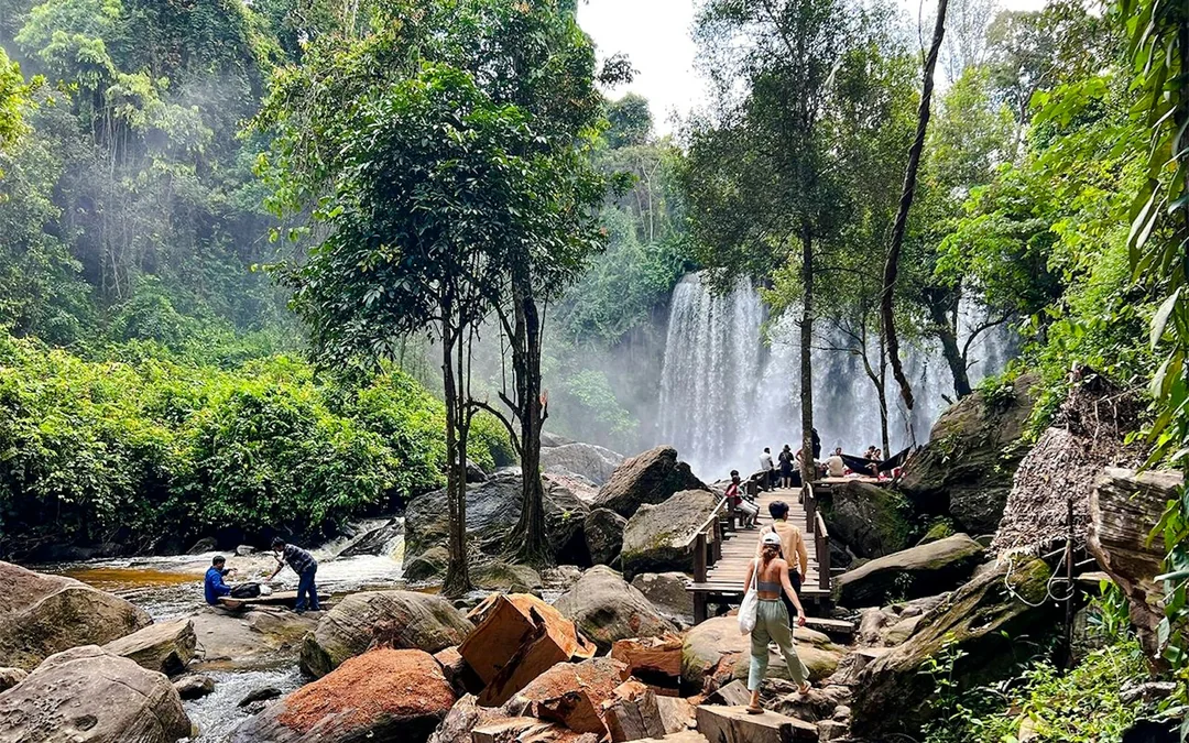 Kulen Mountain Waterfall Small Group Tour with Picnic Lunch from Siem Reap Image 2