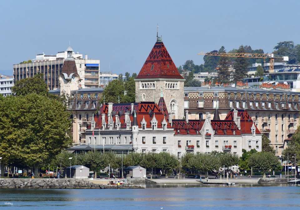 Lausanne Ouchy interactive scavenger hunt with smartphone