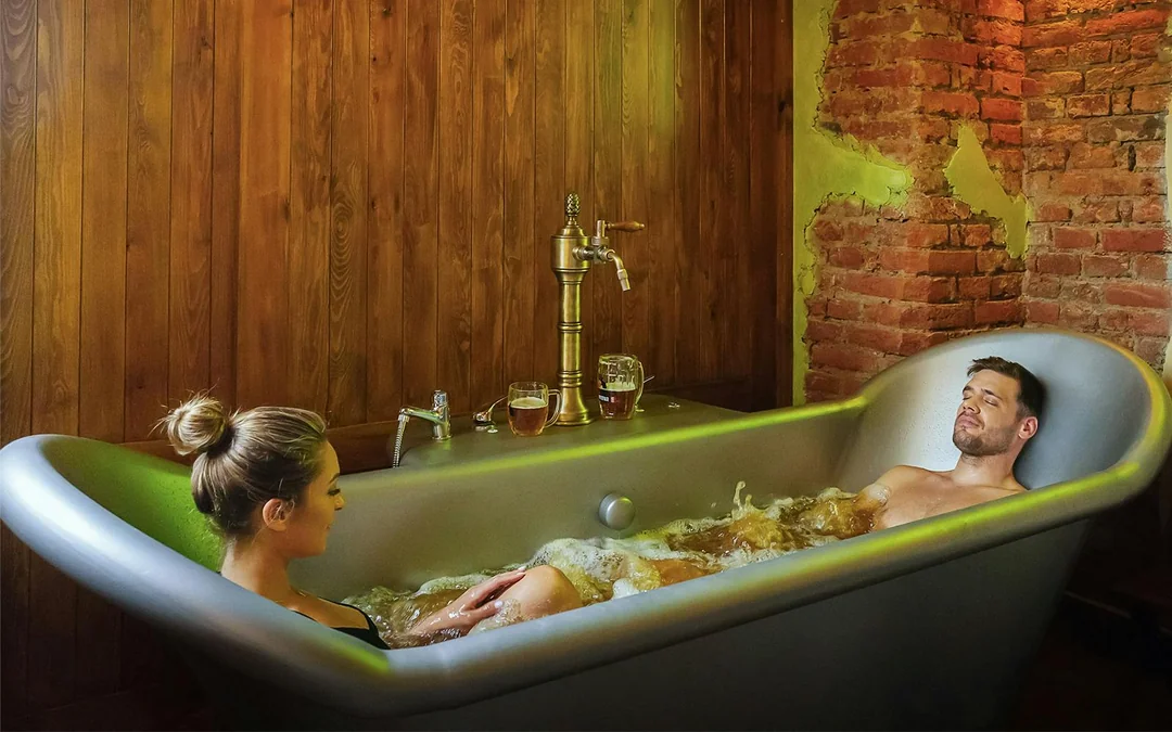 Letna Beer and Wine Spa with Salt Cave Access and Unlimited Drinks Image 2