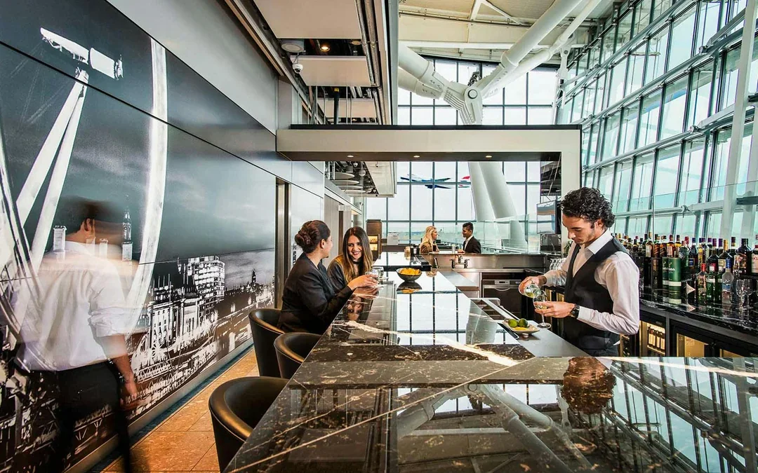 London Heathrow Airport: Plaza Premium Lounge at Terminal 5 Image 1