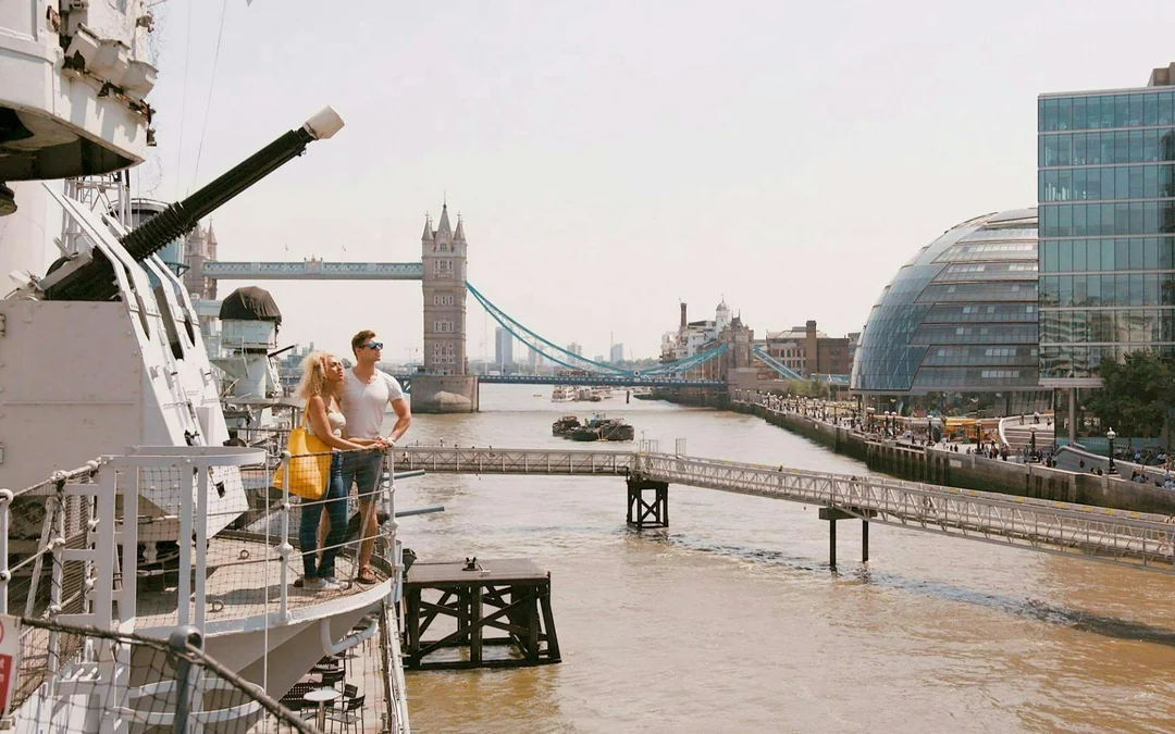 London: HMS Belfast Ticket & South Bank Highlights Audio Tour Image 3