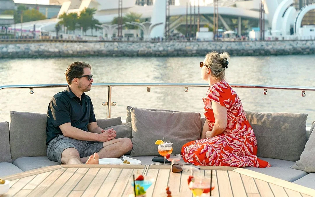 Luxury Superyacht Experience: VIP Dining, Premium Drinks, & Live Music Image 12