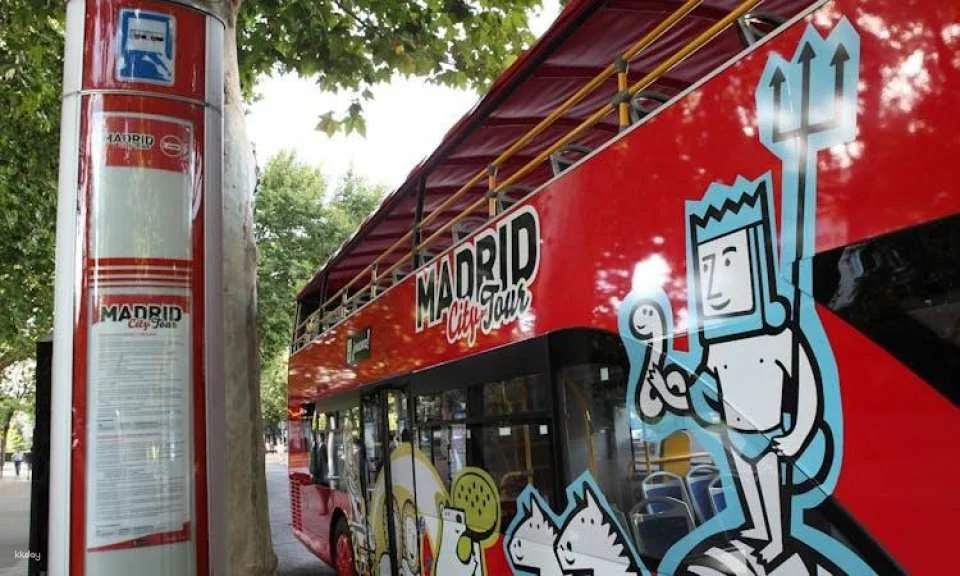 Madrid city tour hop-on hop-off bus tickets: one day and two days