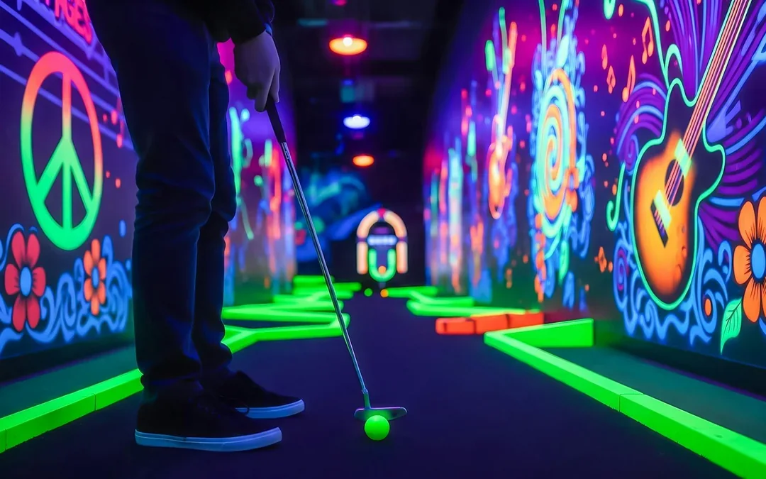 Mall of America: Rock of Ages Blacklight Mini Golf Tickets Image 3