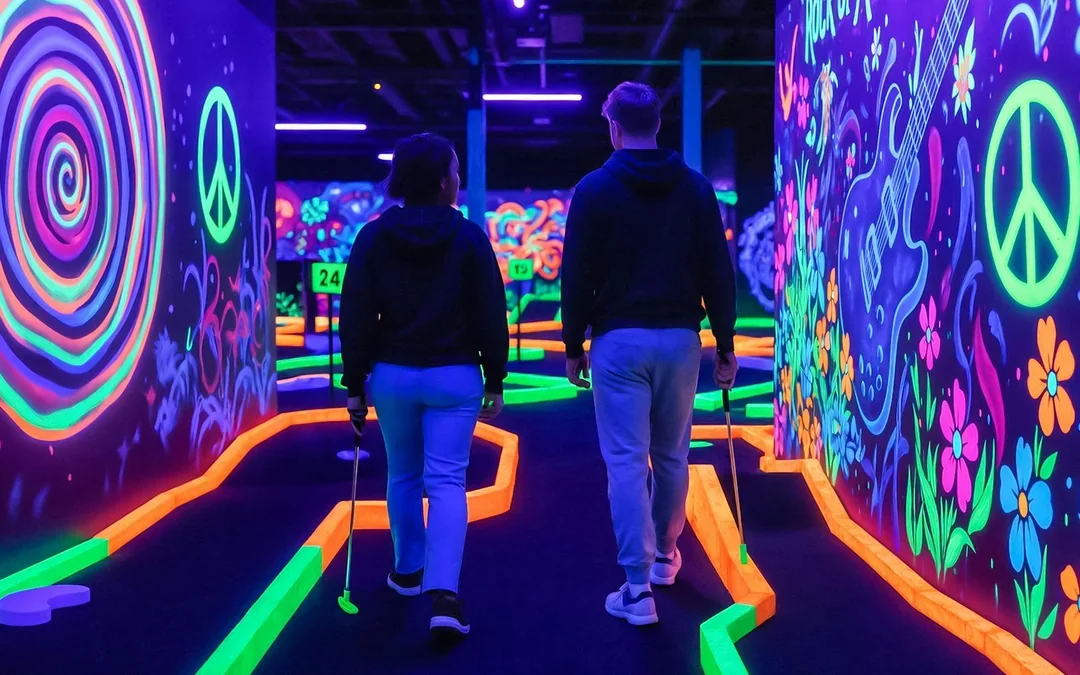 Mall of America: Rock of Ages Blacklight Mini Golf Tickets Image 4