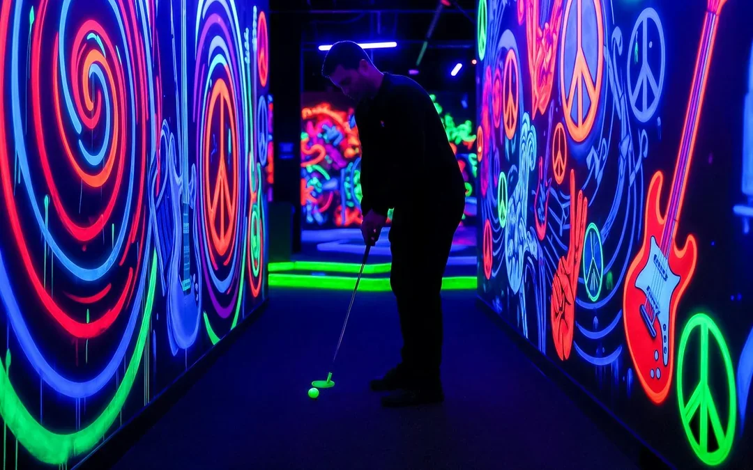 Mall of America: Rock of Ages Blacklight Mini Golf Tickets Image 5