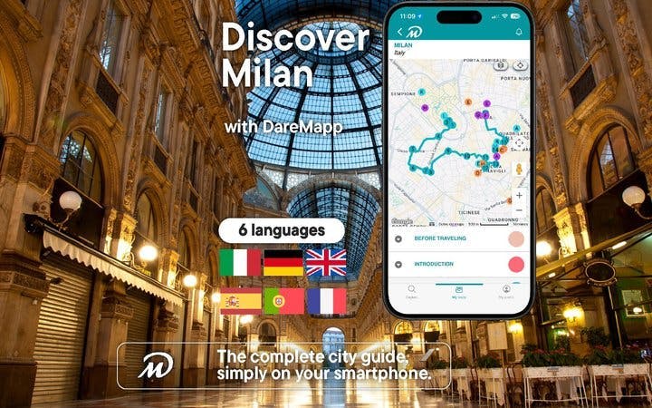 Milan Self-Guided Walking Tour on Mobile App Image 3