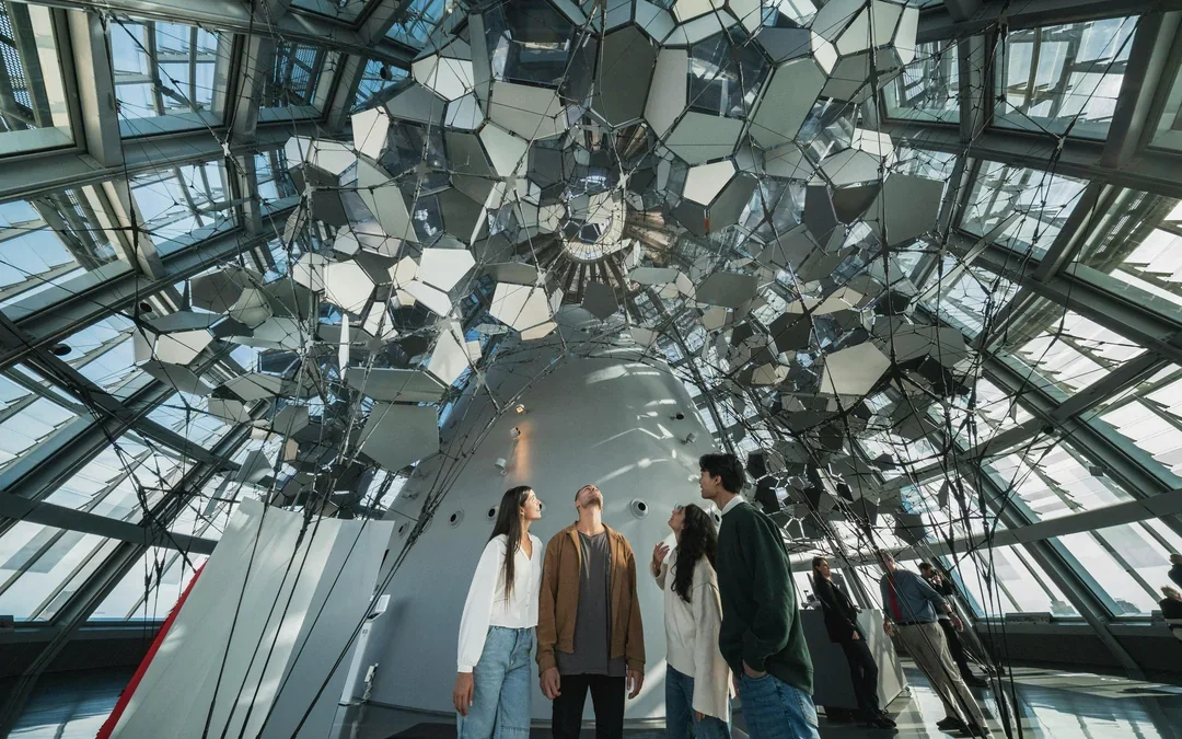 Mirador Torre Glòries Entry Tickets with Immersive Sculpture Experience  Image 1