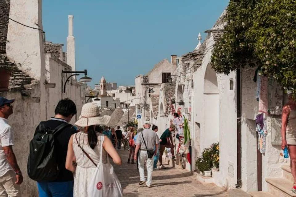 Monopoli and Alberobello guided tour from Bari