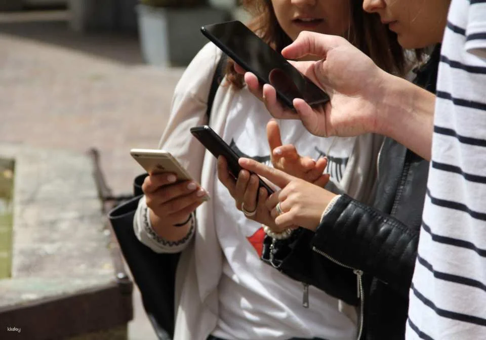 Neuhausen am Rheinfall interactive scavenger hunt with the smartphone