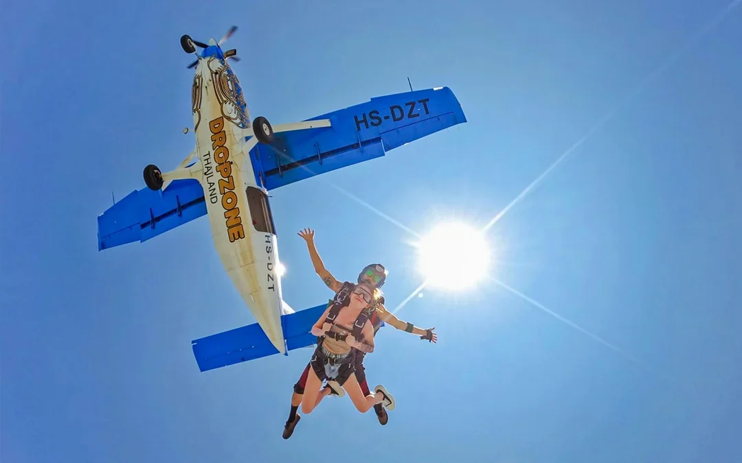 Ocean View Tandem Skydive in Pattaya: 13,000 ft Jump with Hotel Transfers Image 1
