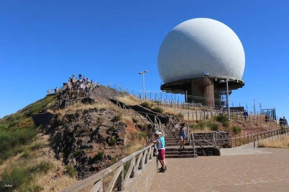 Open roof 4x4 Arieiro Peak and Cristo Rei tour with dolphin watching