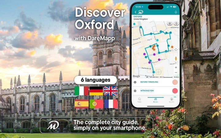 Oxford Self-Guided Walking Tour on Mobile App Image 1