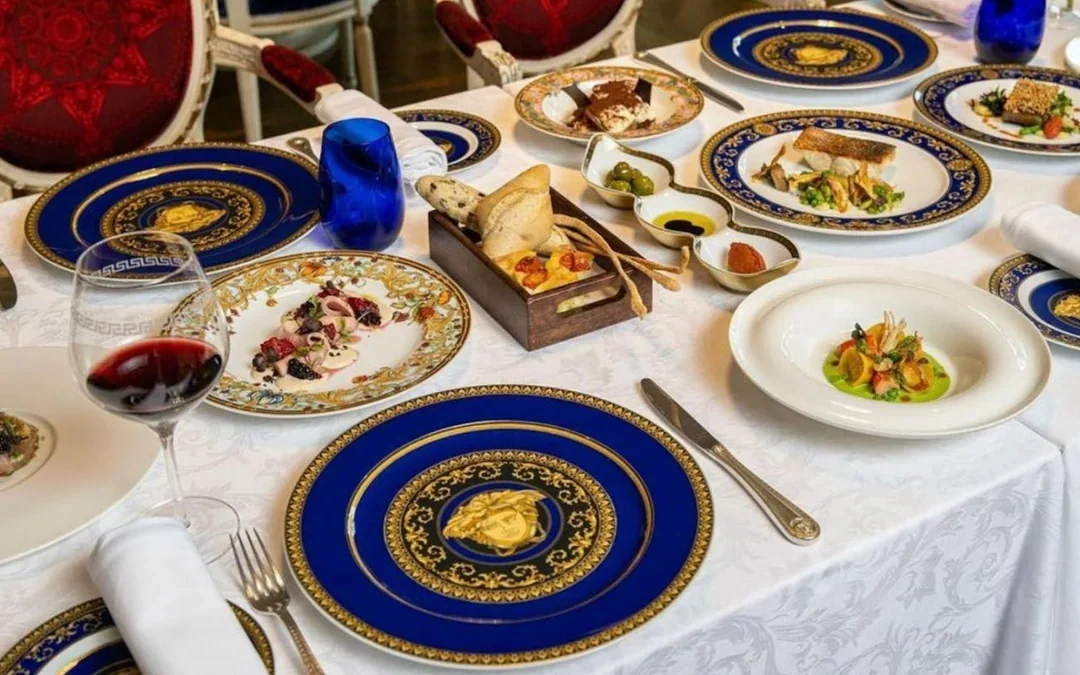 Palazzo Versace Dubai: 3-Course Italian Set Menu Dining Experience with Soft Drinks and Valet Parking Image 5