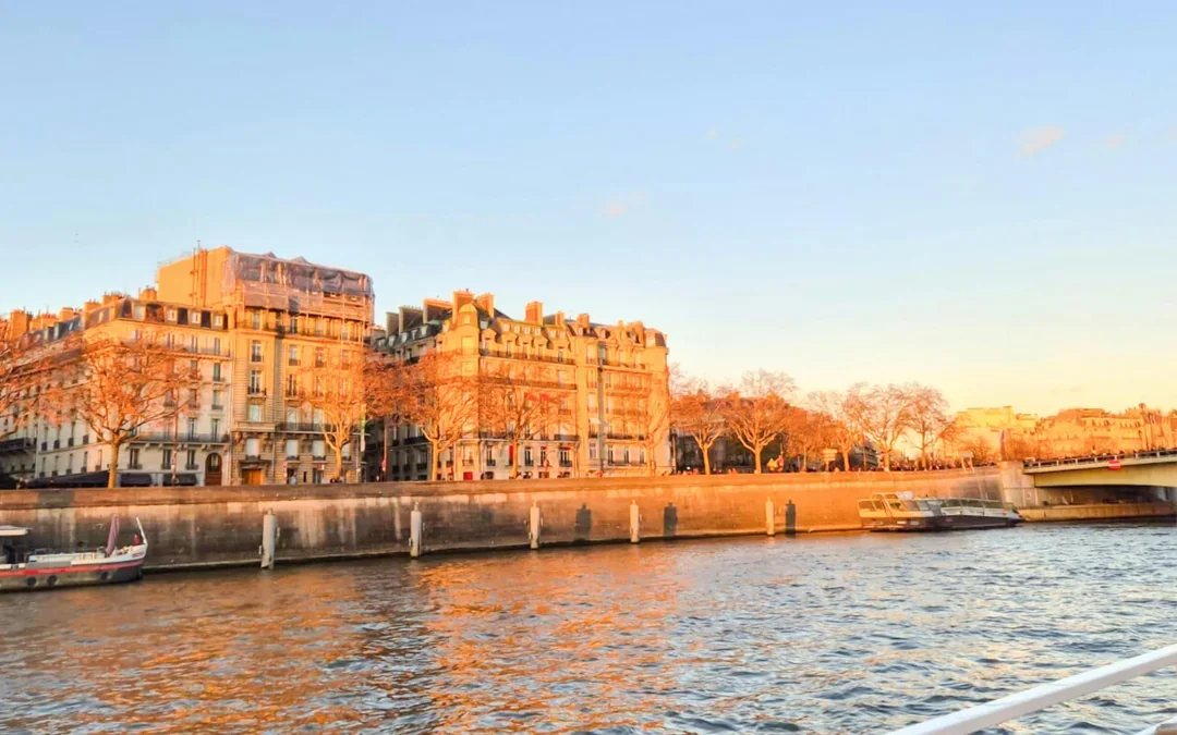 Paris: Seine River Sightseeing Sunset Cruise with Champagne Image 3