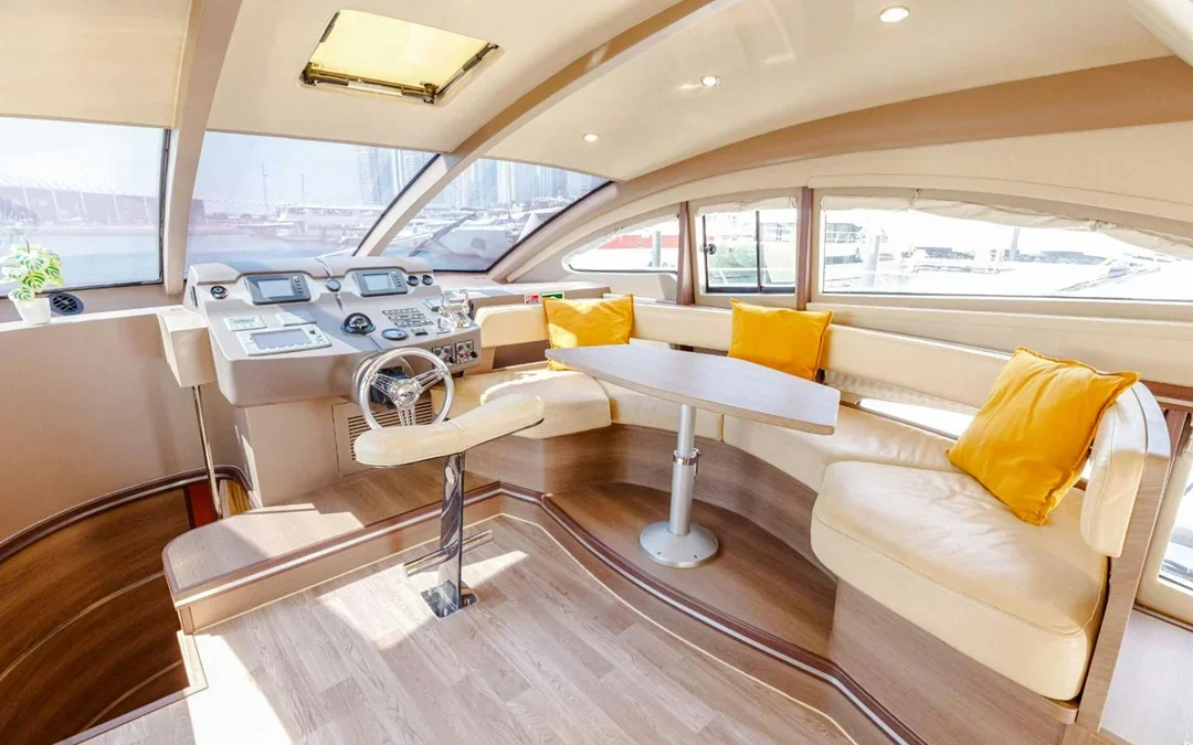 Party at Sea: Luxury Private Yacht Rental from Dubai Harbour Image 3