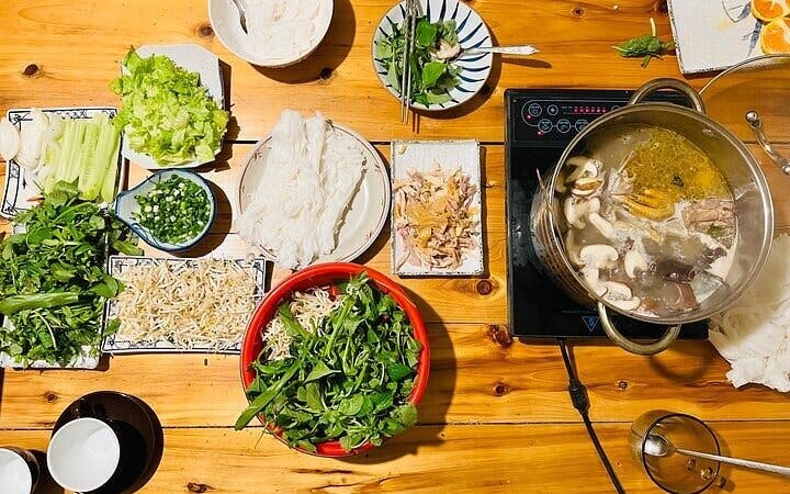 Pho Noodle Soup Cooking Class with Local Chef and Meal Image 5